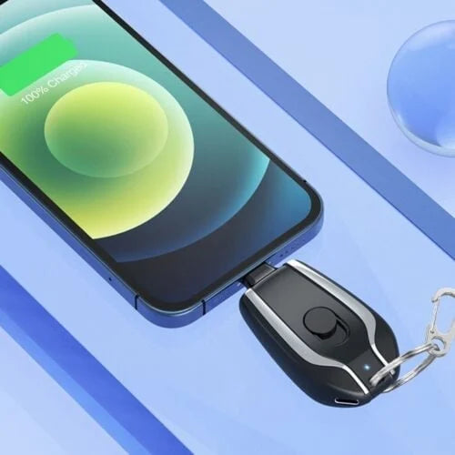 Herbstschlussverkauf – 1500 mAh Mini-Notstrombox als Schlüsselanhänger