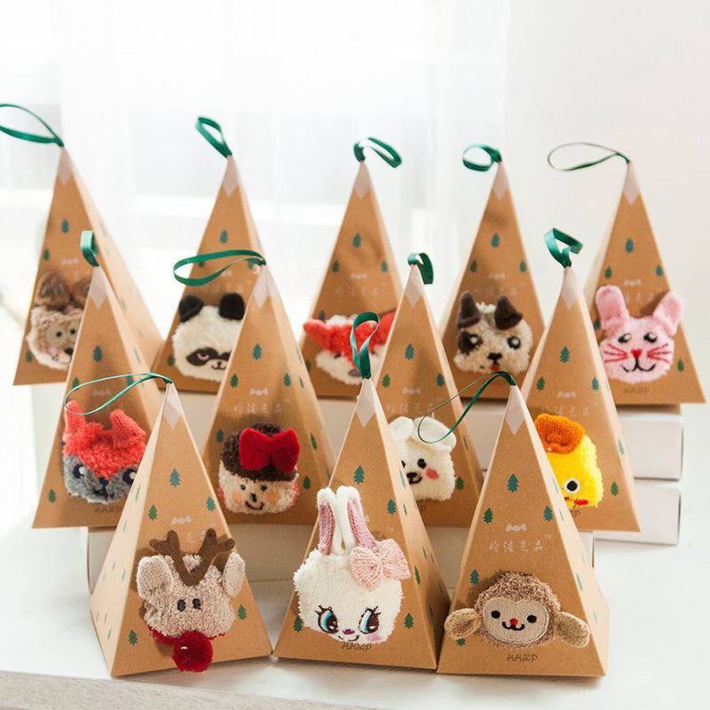🎄🎅Weihnachten Cute Cartoon Wolle Socken (Mehrere Stile für Ihre Lieblings-Menschen🎁)