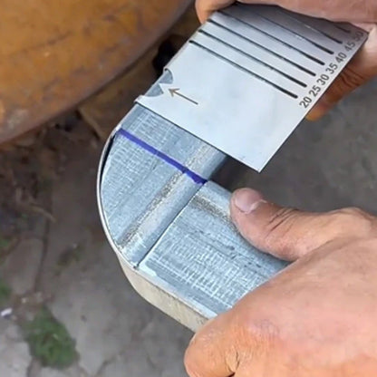 Winkel- und Bogenmarkierungswerkzeug für die Metallverarbeitung und das Bauwesen