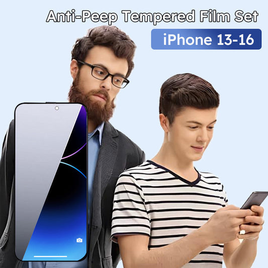🎁Früher Black Friday Sale🔥Multi-Angle Anti-Peep-Hartfolienset für das iPhone13-16
