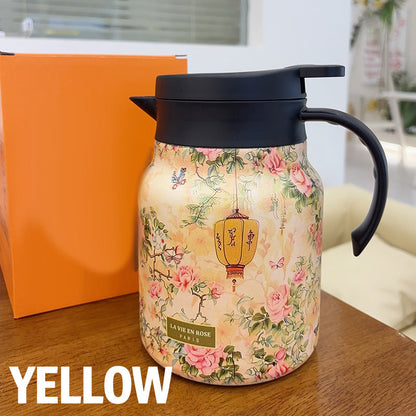🔥Winterschlussverkauf🔥 1000 ml vakuumisolierte Teekanne mit Filter.