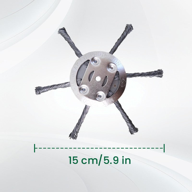 Heißer Verkauf 🔥Fadentrimmer-Ersatzkopf，Grasschneidekopf aus Stahldraht