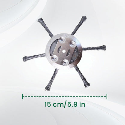 Heißer Verkauf 🔥Fadentrimmer-Ersatzkopf，Grasschneidekopf aus Stahldraht