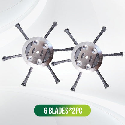 Heißer Verkauf 🔥Fadentrimmer-Ersatzkopf，Grasschneidekopf aus Stahldraht