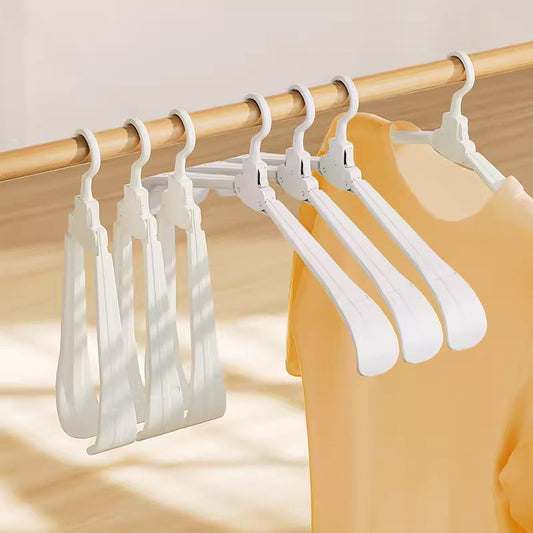 2025 Neues Produkt❤️Faltbarer Reise-Kleiderbügel aus Kunststoff🌷Hinterlassen Sie keine Spuren