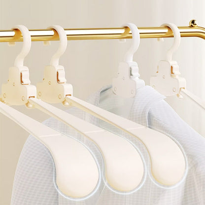 2025 Neues Produkt❤️Faltbarer Reise-Kleiderbügel aus Kunststoff🌷Hinterlassen Sie keine Spuren