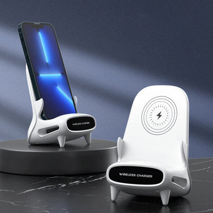 🔥Genießen Sie smartes Wohnen🔥Drahtlose Aufladung Aromatherapie Telefonhalter