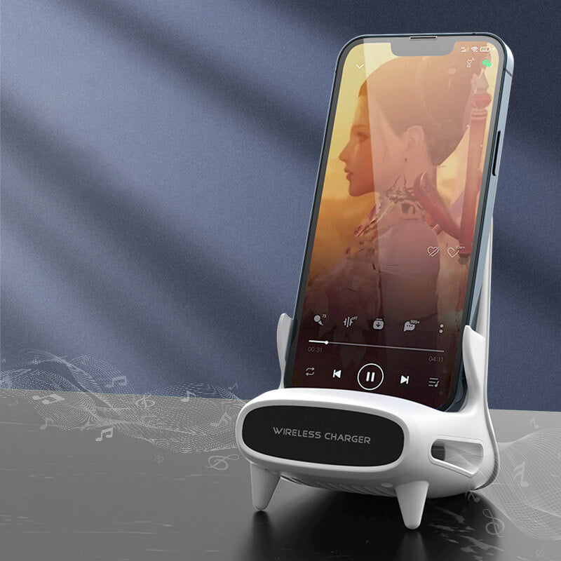 🔥Genießen Sie smartes Wohnen🔥Drahtlose Aufladung Aromatherapie Telefonhalter