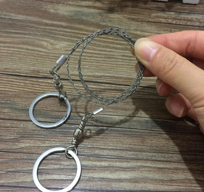 Survival Gear Edelstahl-Drahtsäge