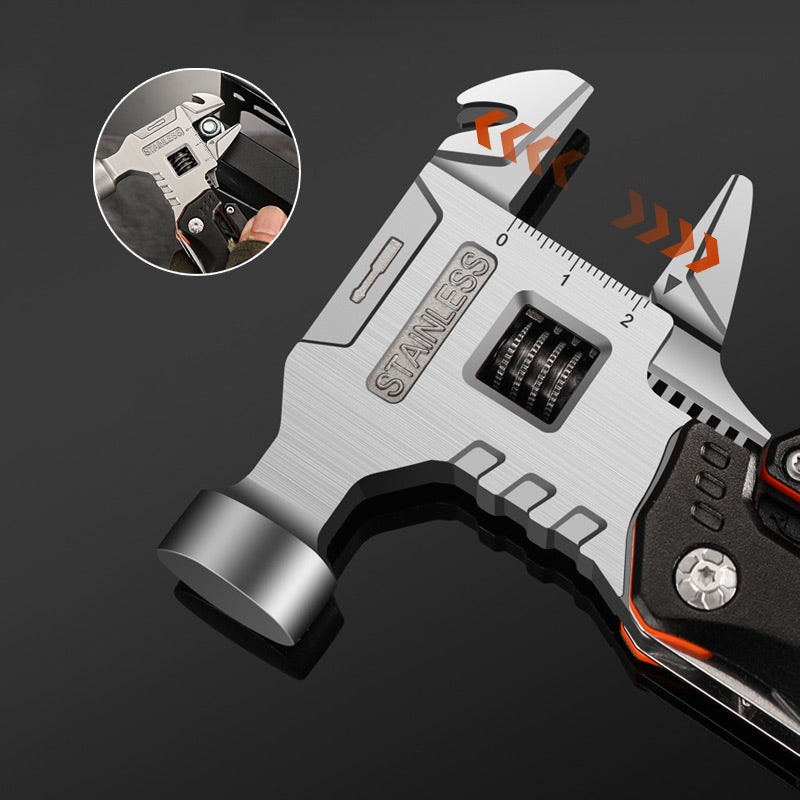 🔥Vielseitiges Hammer-Multitool Camping-Zubehör
