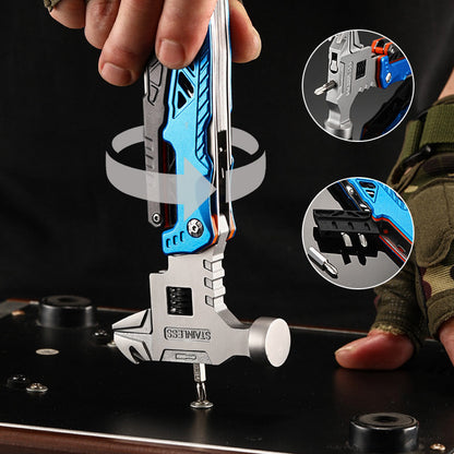 🔥Vielseitiges Hammer-Multitool Camping-Zubehör