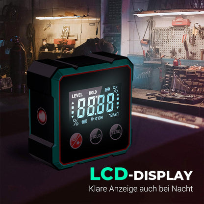 Magnetischer digitaler Winkelmesser mit elektronischem Laser