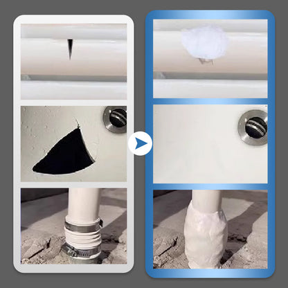 Schnell abbindender, starker Schlammeisenkleber - Reparatur von Gusseisenrohren, wasserdicht und schimmelresistent, Reparatur von Kraftstofftanks