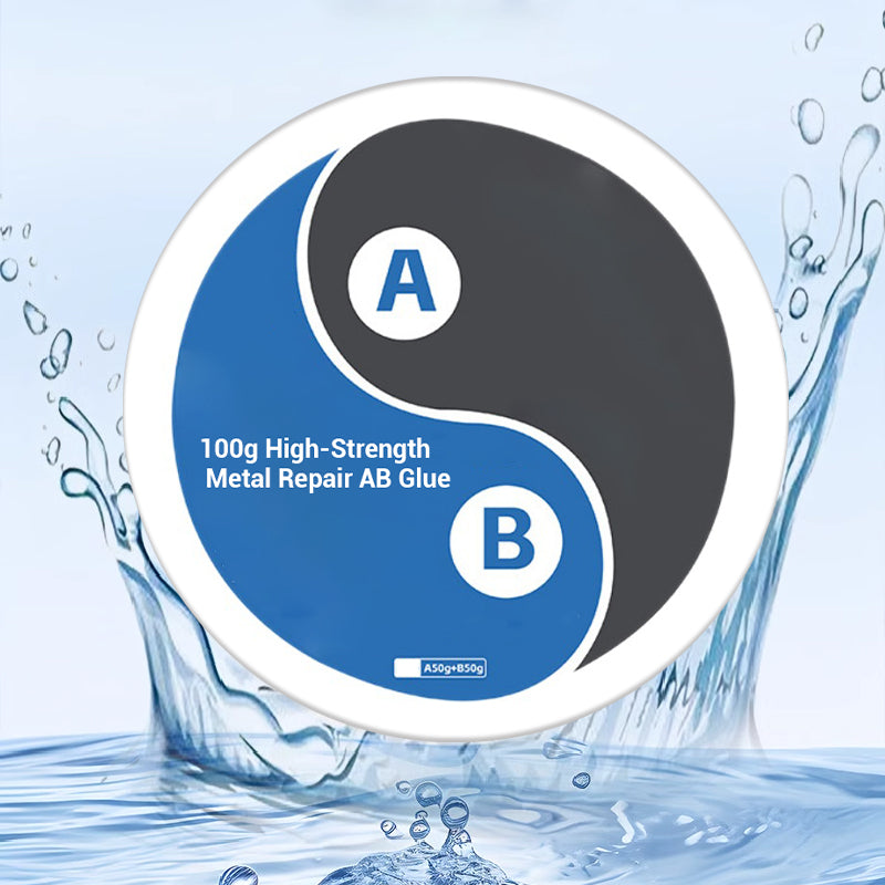 Schnell abbindender, starker Schlammeisenkleber - Reparatur von Gusseisenrohren, wasserdicht und schimmelresistent, Reparatur von Kraftstofftanks