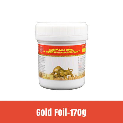 ✨Goldglänzende Metall- und Holzfarbe auf Wasserbasis🏠
