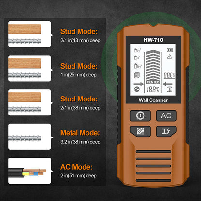 💥Multifunktionaler Handheld Metall und Wand Detektor