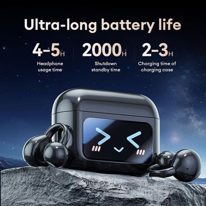 🎧🔥2025 Hot Sale🔥bluetooth -Clip auf Ohrhörern - Wireless Freedom Music on the Go Stylish und Praktikant
