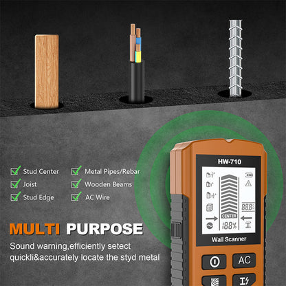 🔥Multifunktionaler Handheld Metall und Wand Detektor