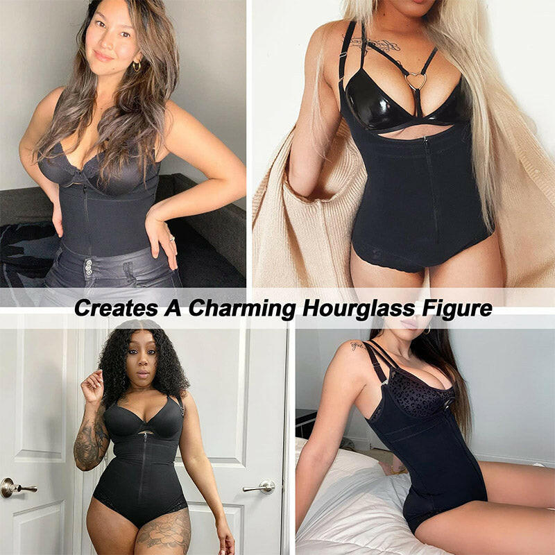 Women's Tummy Tucking & Hip Lifting Bodysuit