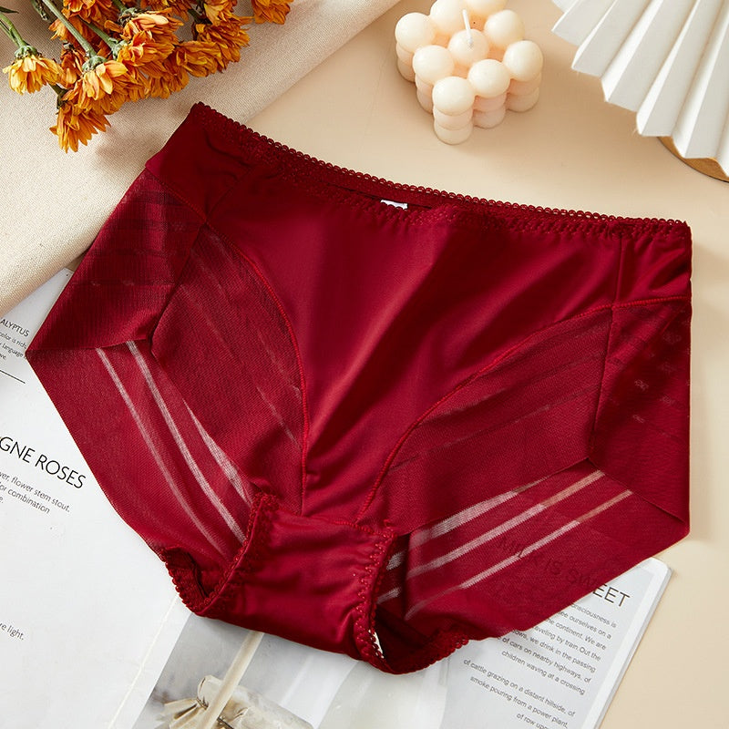 Nahtlose, atmungsaktive Spitzenhöschen für Damen