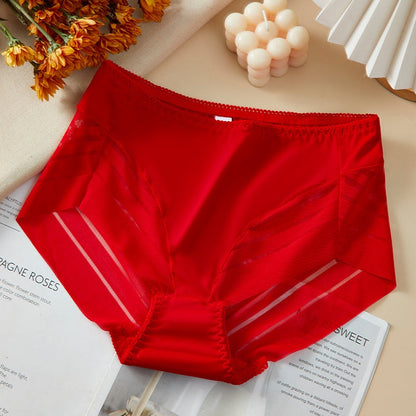 Nahtlose, atmungsaktive Spitzenhöschen für Damen