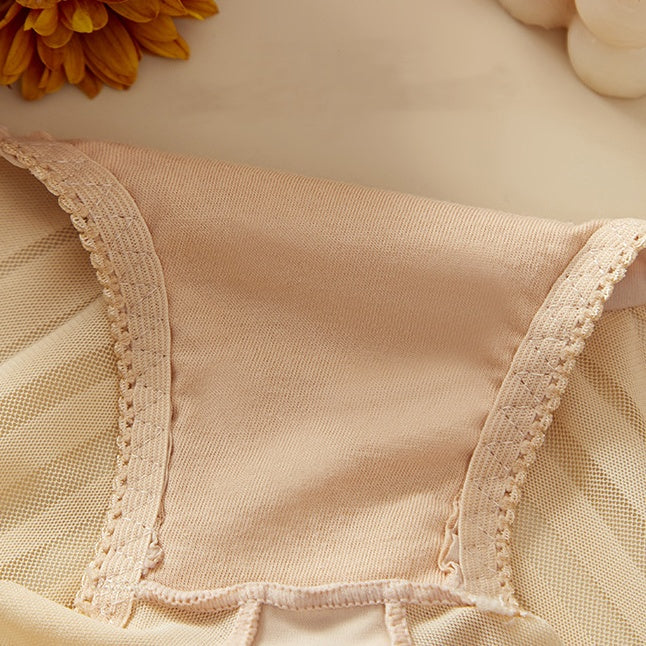 Nahtlose, atmungsaktive Spitzenhöschen für Damen