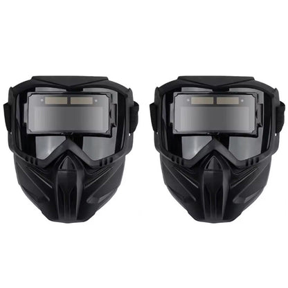 👷2025 Neues Upgrade🛡️Automatisch abdunkelnder Schweißhelm für Augenschutz