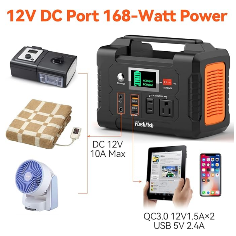 ⚡200W Portable Power Station mit Display❗Nur drei Tage lang erhalten Sie 50% Rabatt auf alle Modelle!💥