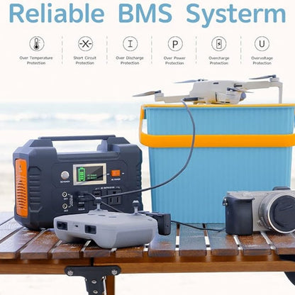 ⚡200W Portable Power Station mit Display❗Nur drei Tage lang erhalten Sie 50% Rabatt auf alle Modelle!💥