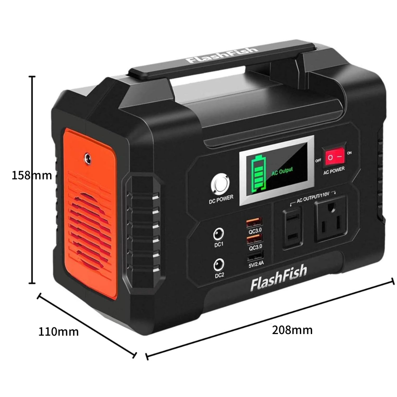 ⚡200W Portable Power Station mit Display❗Nur drei Tage lang erhalten Sie 50% Rabatt auf alle Modelle!💥