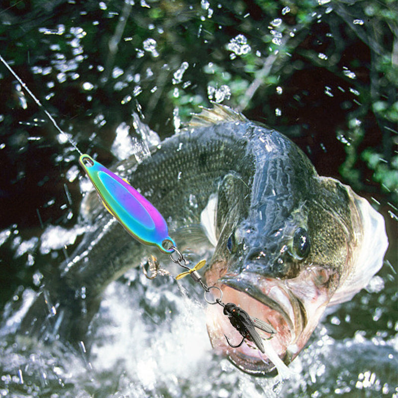 🐟Metallpropeller-Angelköder zum Fangen von Fischen