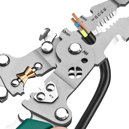 Multifunktionale klappbare Draht Stripping Schere mit elektrischem Test💥💥