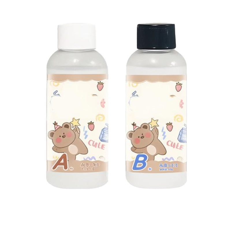 📢✨👨‍👩‍👧‍👦Kristallklares Epoxidharz- und Härter-Set✨