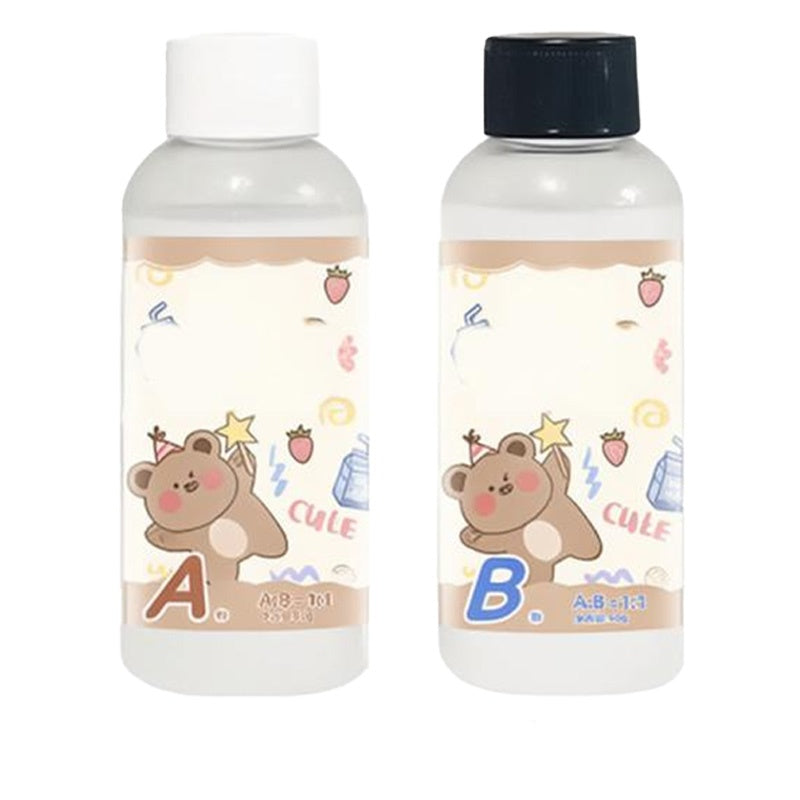 📢✨👨‍👩‍👧‍👦Kristallklares Epoxidharz- und Härter-Set✨