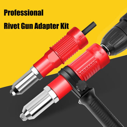 💥Professioneller Nietbohrkopf-Adaptersatz