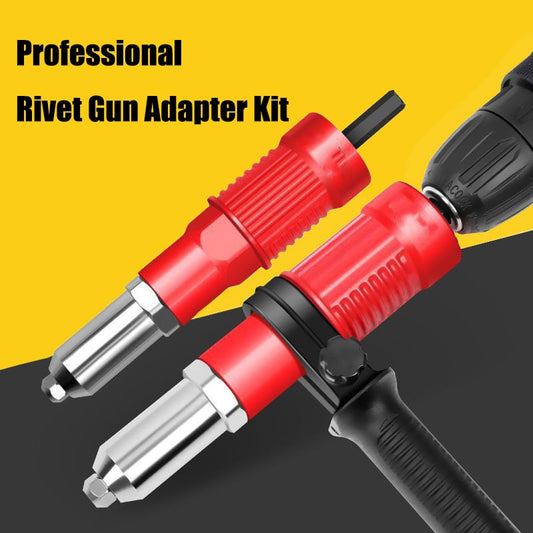 💥Professioneller Nietbohrkopf-Adaptersatz
