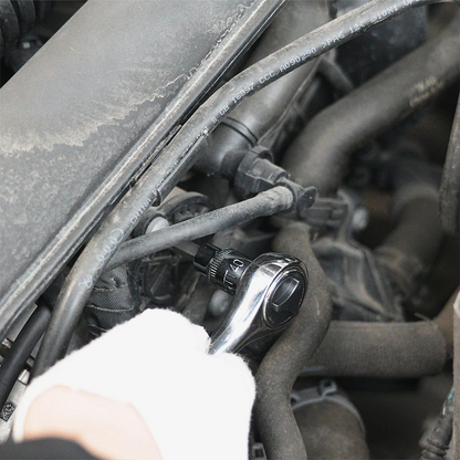 🔥CR-V Steckschlüssel-Set – 1/4" & 1/2", Vielseitiges Ratschen- und Nuss-Set für Heim & Werkstatt