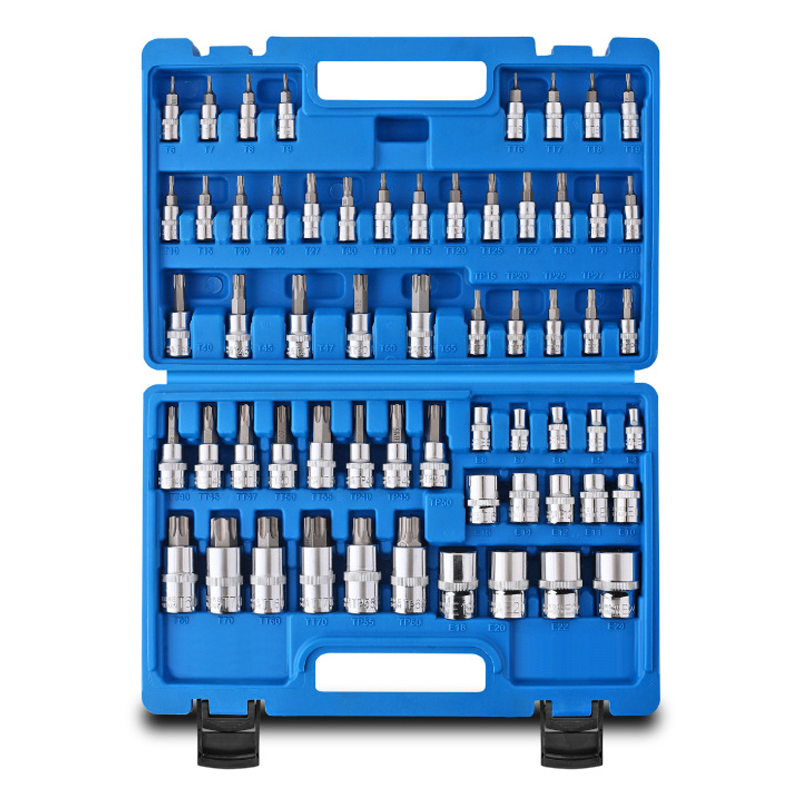 🔥CR-V Steckschlüssel-Set – 1/4" & 1/2", Vielseitiges Ratschen- und Nuss-Set für Heim & Werkstatt