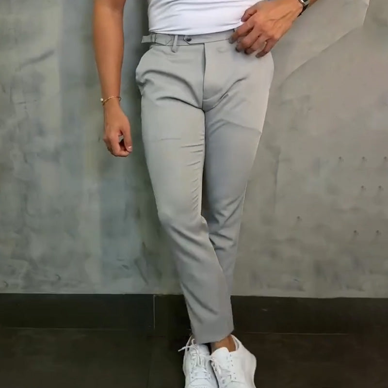 Modische und vielseitige Herren Casual Slim-Fit Hose