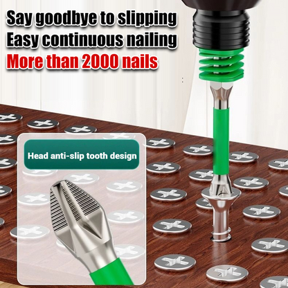 Magnetischer Anti-Rutsch-Kreuzschlitz-Bit mit Feder
