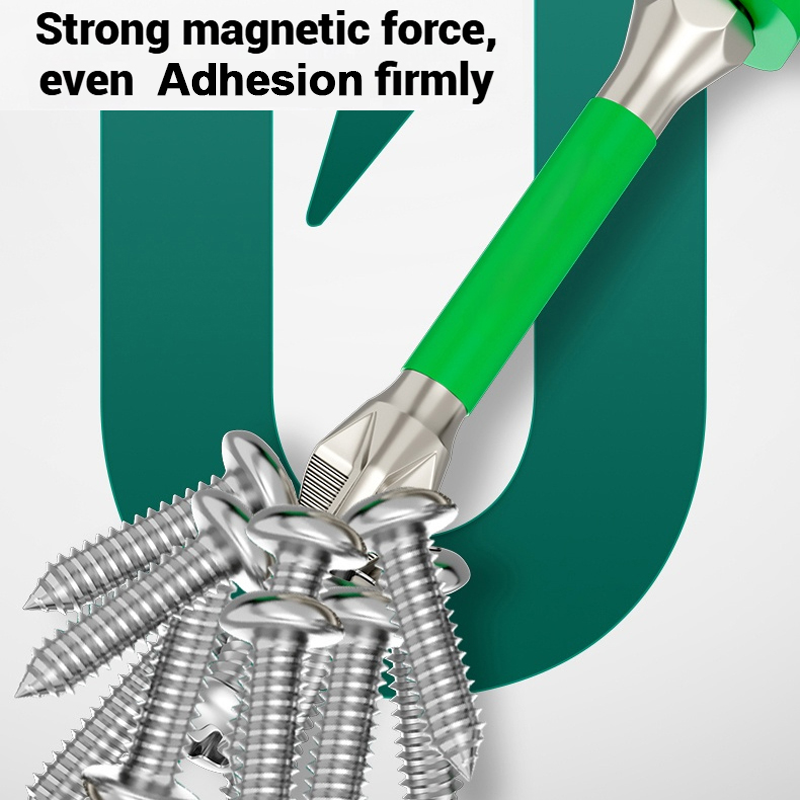 Magnetischer Anti-Rutsch-Kreuzschlitz-Bit mit Feder