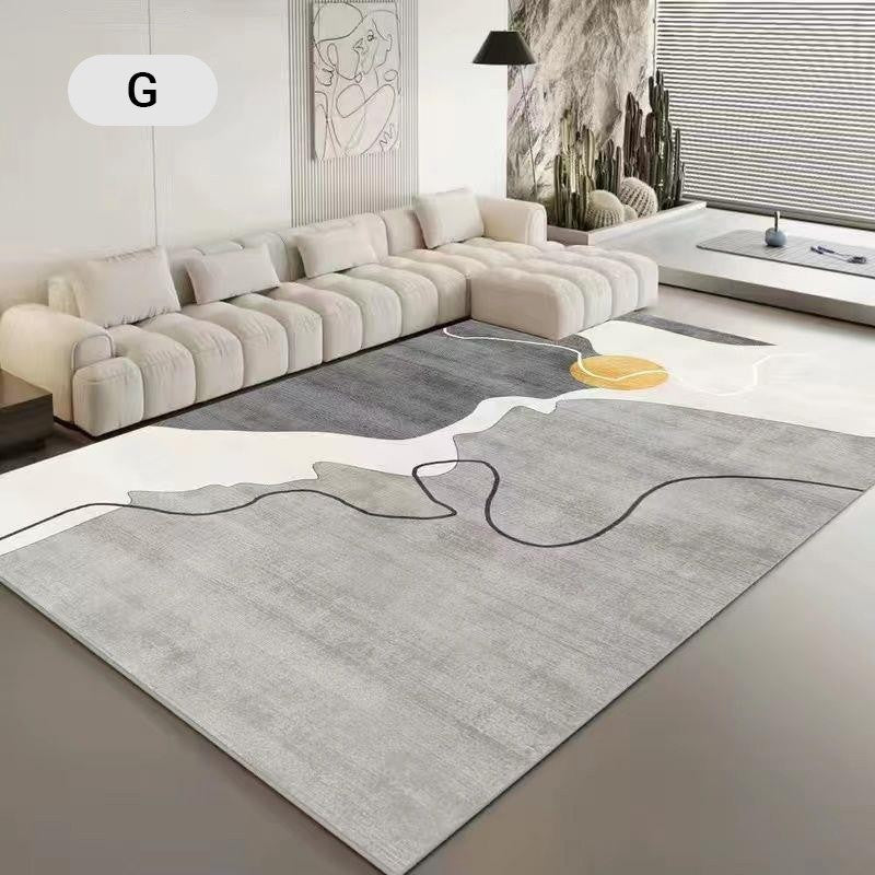 ✨Wasserfest, rutschfest, schmutzabweisend und leicht zu reinigen  ✨ Moderner Teppich im Cream-Style – Weicher Wohnzimmer- & Schlafzimmerteppich, stilvoll für Sofa, Couchtisch & Bettkante