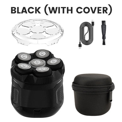 💧✂️💈Wasserdichter 6-fach Rasierer für den Kopf 💧✂️💈