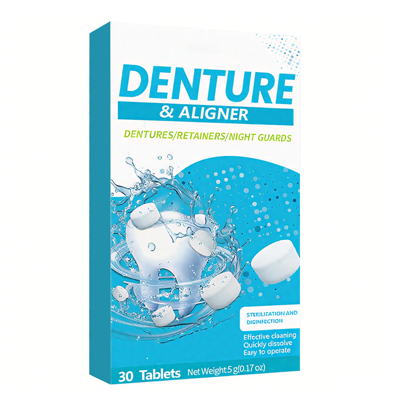Brausetabletten zur Reinigung von Retainer und Zahnersatz