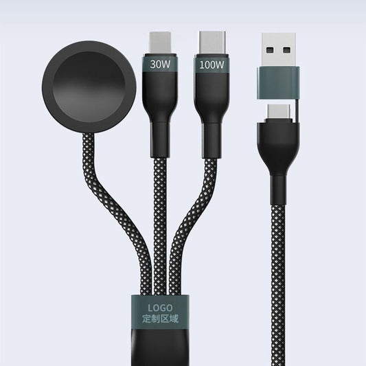 2025 Hot Sale🔥Multifunktionales 3-in-2-Schnellladekabel