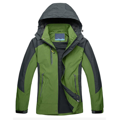👔😎Herren-Performance-Outdoor-Jacke – Winddicht, wasserdicht & atmungsaktiv🔥