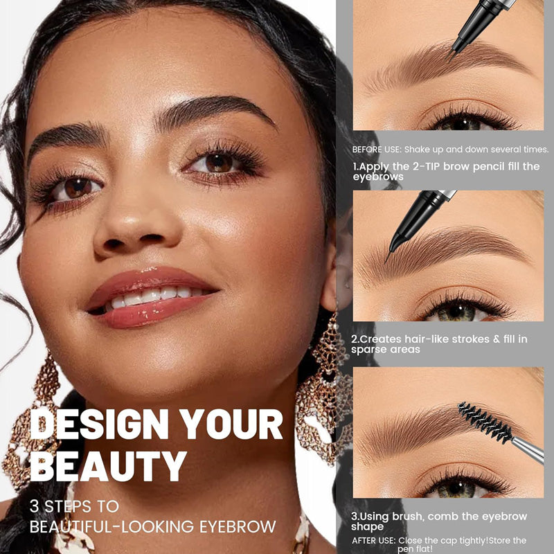 ⏳Begrenzte Zeit 50% Rabatt💥Wasserfester und wischfester Augenbrauenstift
