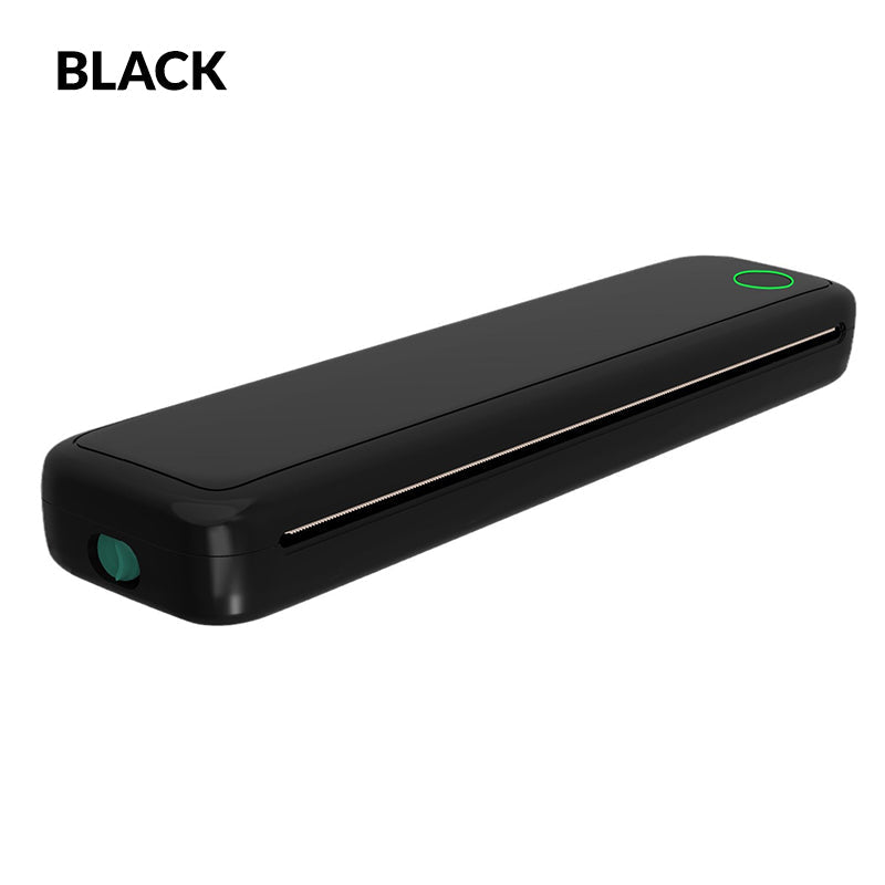 Kabelloser Mini-Thermodrucker A4 mit Papier