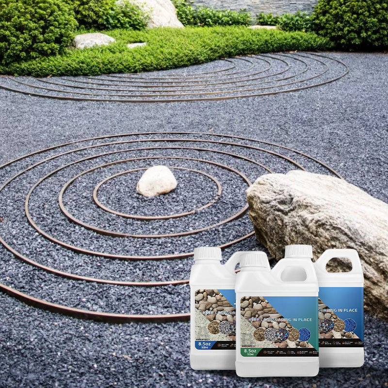 2025 Neues Upgrade🔥Transparenter Steinkleber für die Landschaftsgestaltung