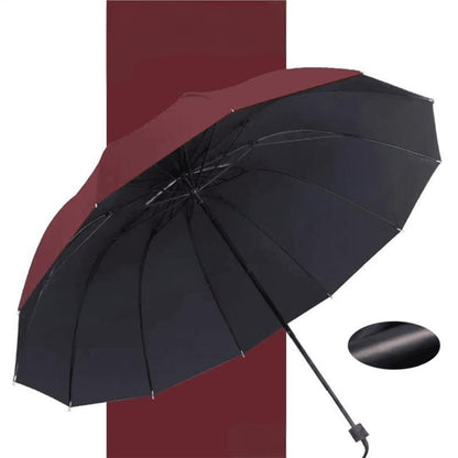 📢HEISSES ANGEBOT 50 % RABATT☔12-fach gefaltbarer, großer, windgeschützter Regenschirm